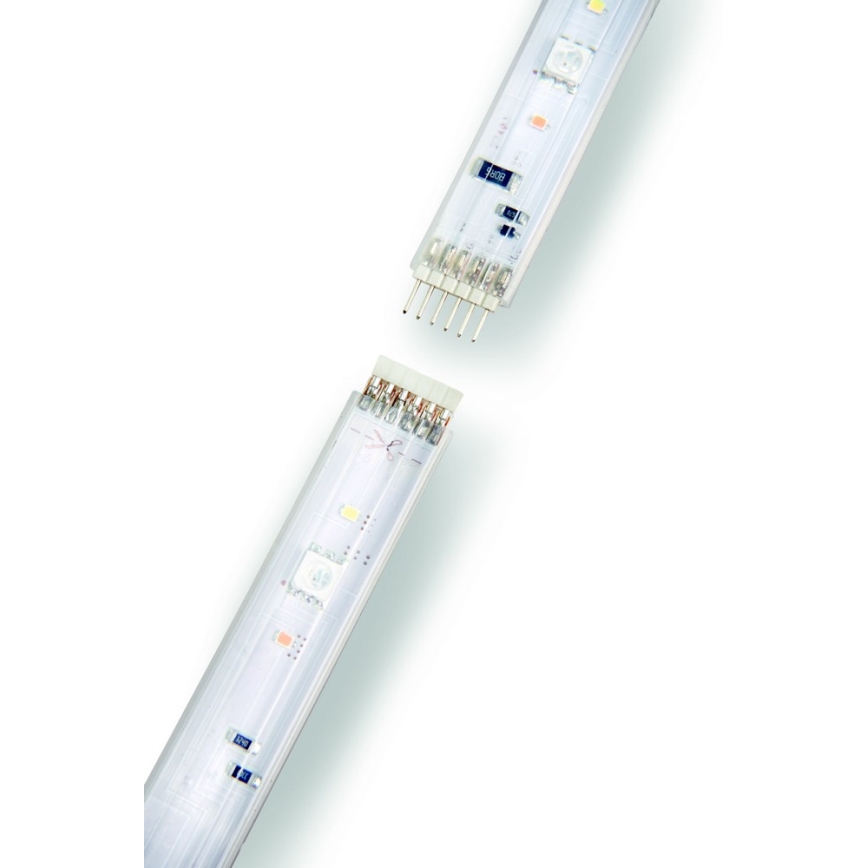 KIT - LED RGBW dimbar remsa Philips Hue WHITE AND COLOR AMBIANCE 2m LED/20W/230V + list 1m LED/11W/12V