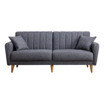 KITO tvåsitsig bäddsoffa, mörkgrå