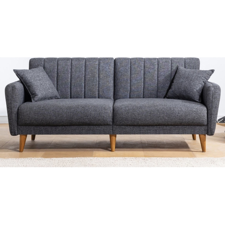 KITO tvåsitsig bäddsoffa, mörkgrå