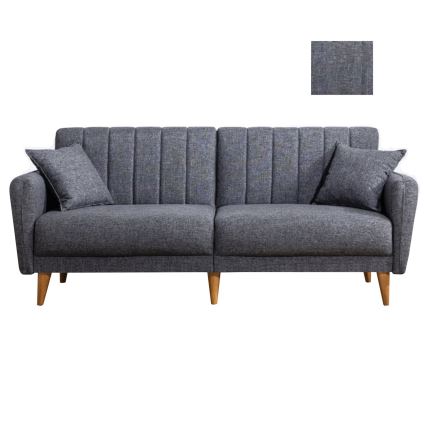 KITO tvåsitsig bäddsoffa, mörkgrå