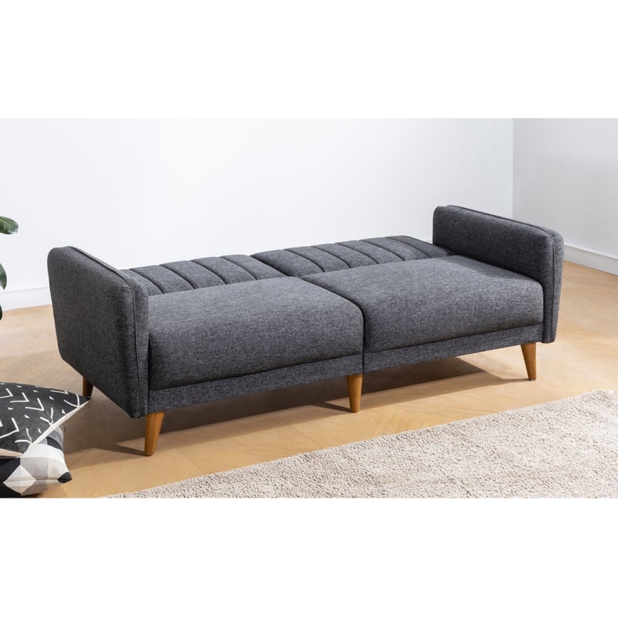 KITO tvåsitsig bäddsoffa, mörkgrå
