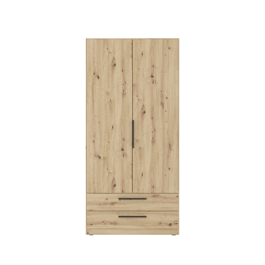 Klädskåp MARO 100x213 cm ek artisan
