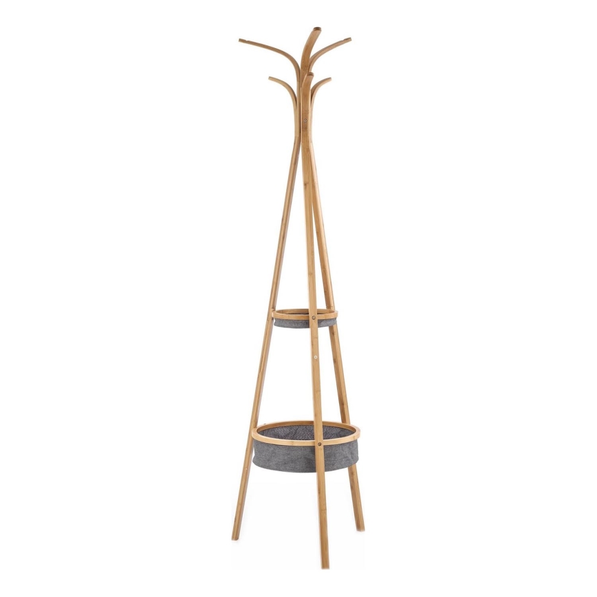 Klädställ 177x52 cm brun