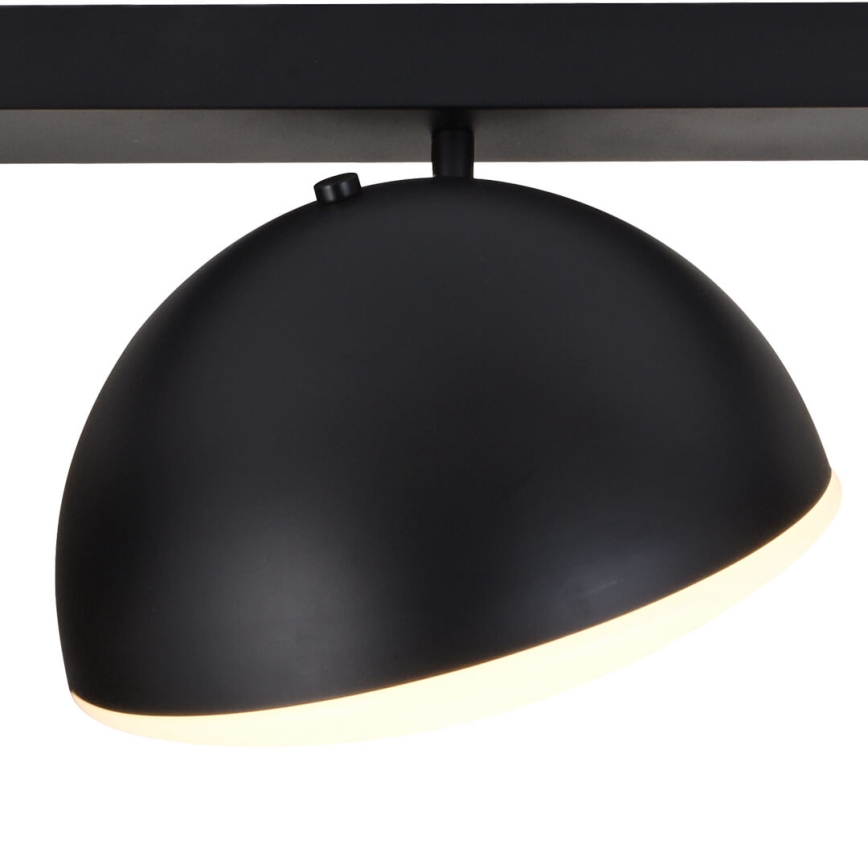LED CROWD 3xLED/20W/230V svart