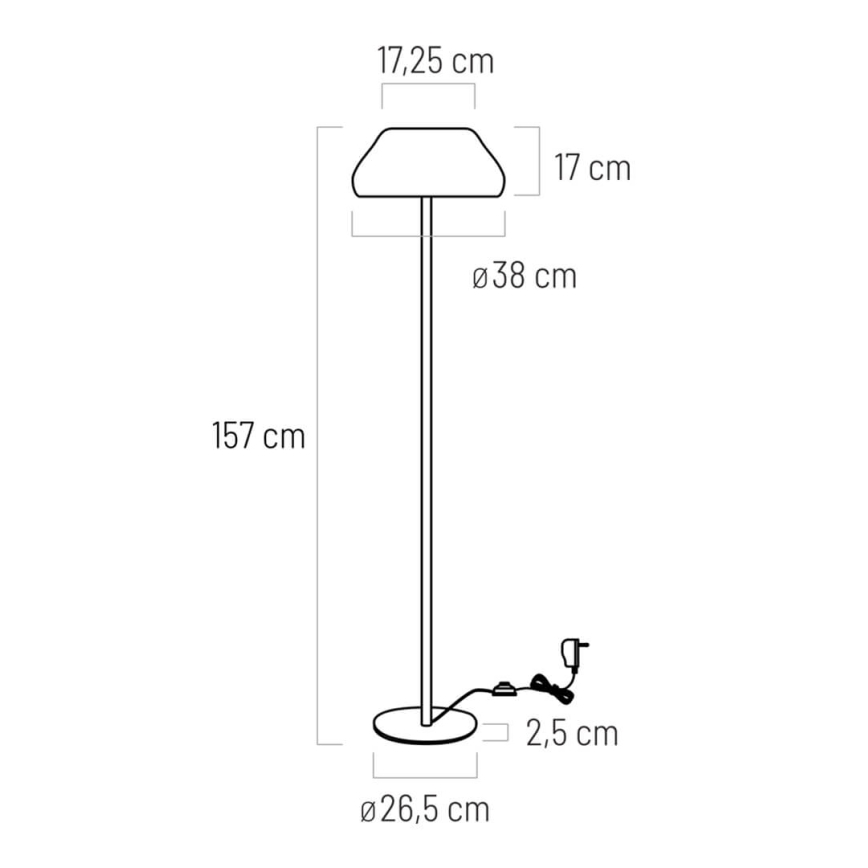 LED PADDY LED/18W/230V vit