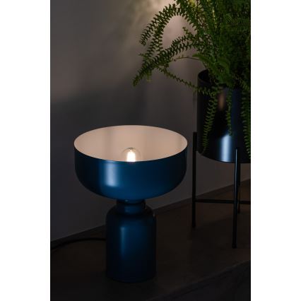Bordslampa ABEL 1xE27/11W/230V blå