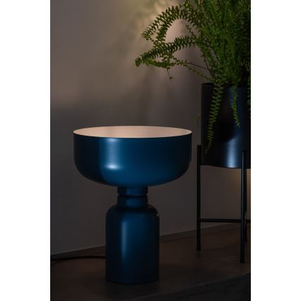 Bordslampa ABEL 1xE27/11W/230V blå