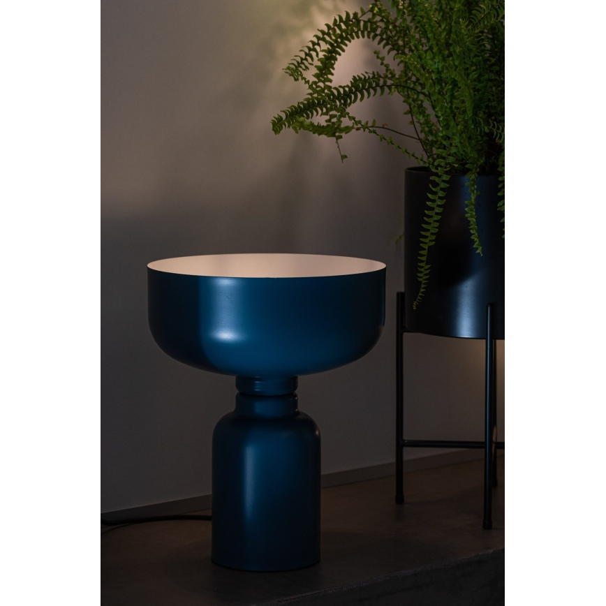 Bordslampa ABEL 1xE27/11W/230V blå