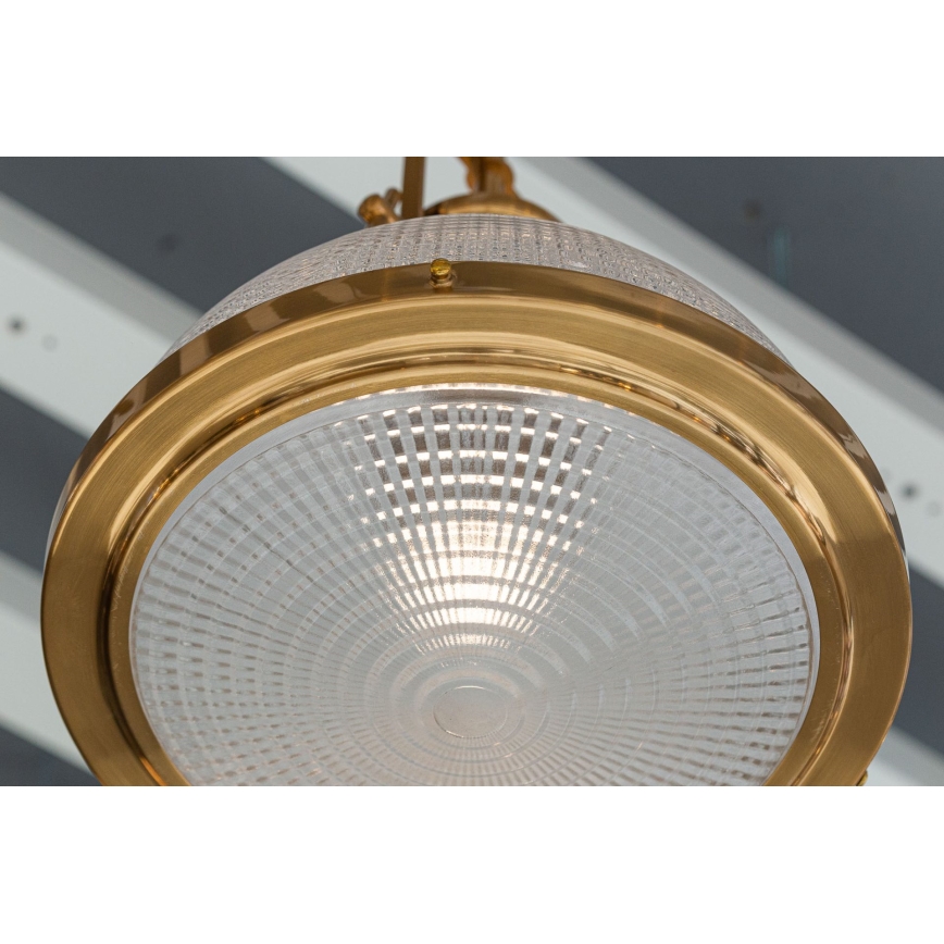 Pendelkrona THOR 1xE27/11W/230V brons