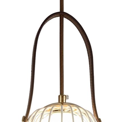 Vägglampa MEMORY 1xG9/4W/230V vit/brun