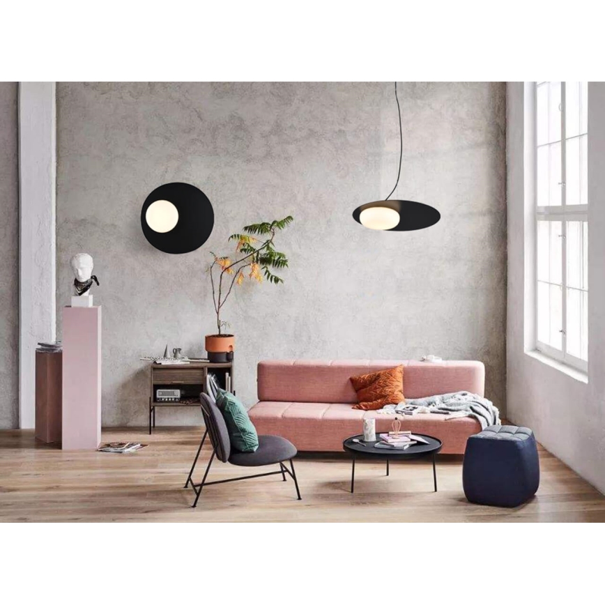 LED med upphängningsrem PETIT LED/12W/230V svart