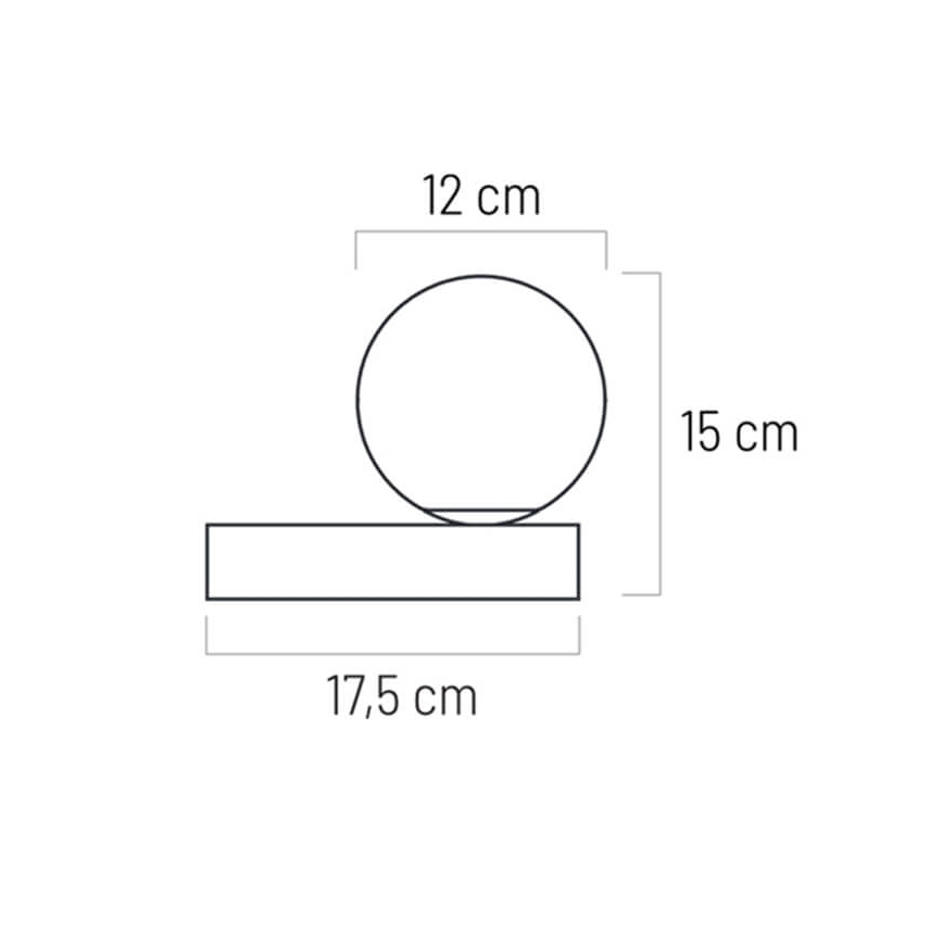 Badrumsvägglampa RUBY 1xG9/5W/230V IP44 vit
