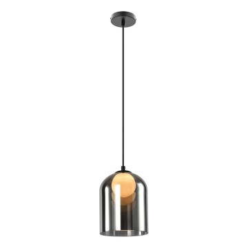 KLEA hänglampa 1xG9/15W/230V rök svart