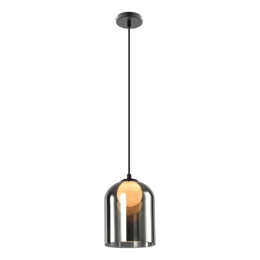 KLEA hänglampa 1xG9/15W/230V rök svart