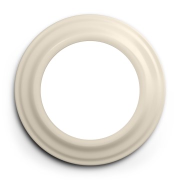 Kliklap - Enkel retroram, beige