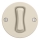 Kliklap – Retro tryckknappsbrytare utan ram, beige