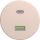 Kliklap - Retro USB-uttag A+C, ramfritt, gammalrosa