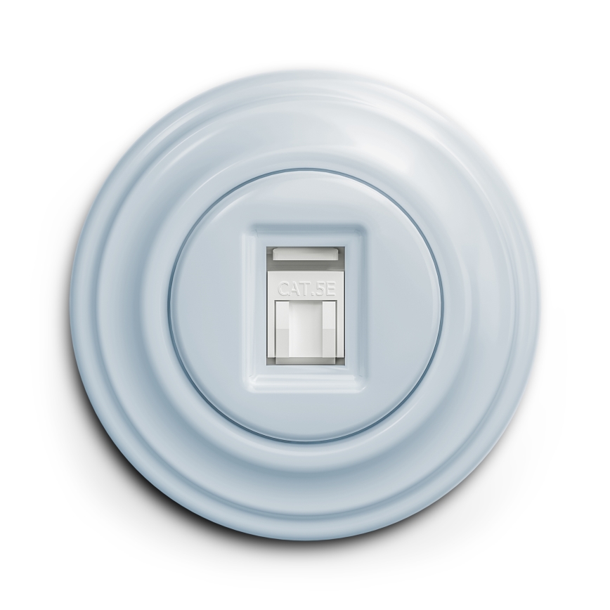 Kliklap - Vintage-datauttag blå