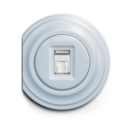 Kliklap - Vintage-datauttag blå