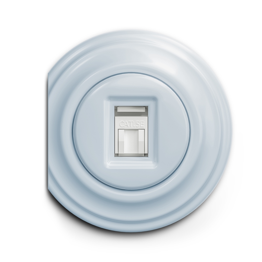 Kliklap - Vintage-datauttag blå