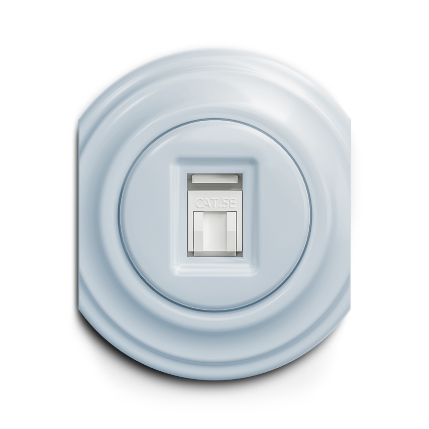 Kliklap - Vintage-datauttag blå