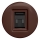 Kliklap - Vintage-datauttag brun