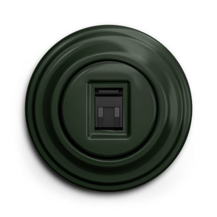 Kliklap - Vintage-datauttag grön