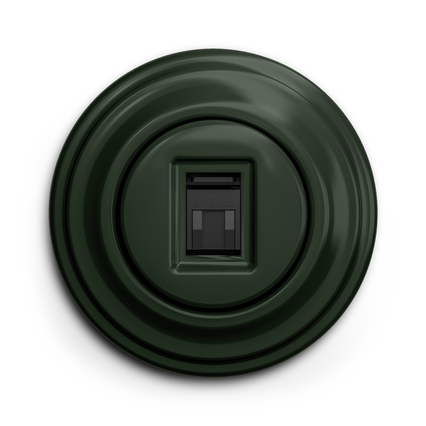 Kliklap - Vintage-datauttag grön