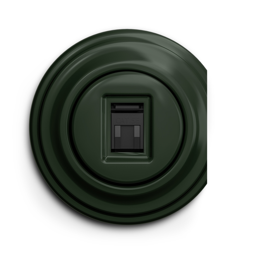 Kliklap - Vintage-datauttag grön