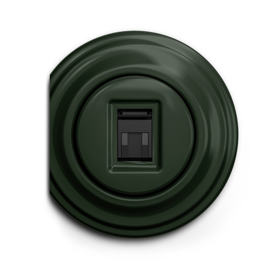 Kliklap - Vintage-datauttag grön