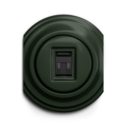 Kliklap - Vintage-datauttag grön