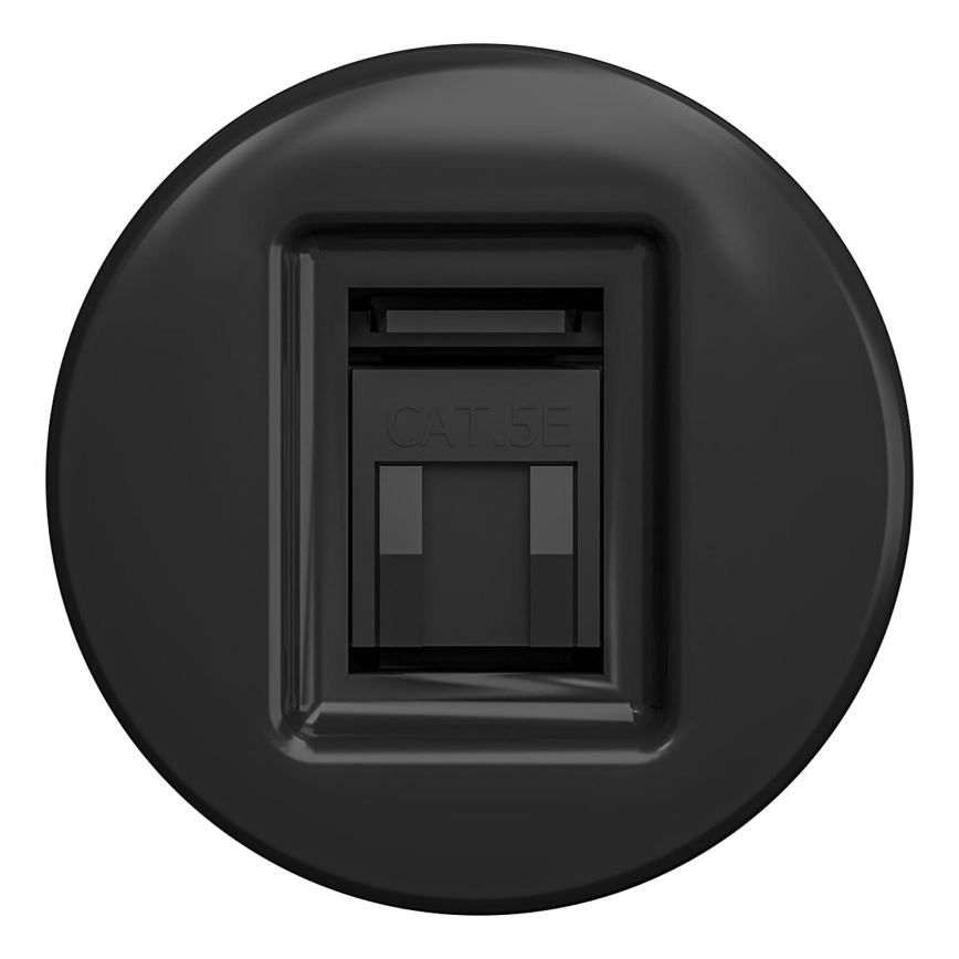 Kliklap - Vintage-datauttag svart