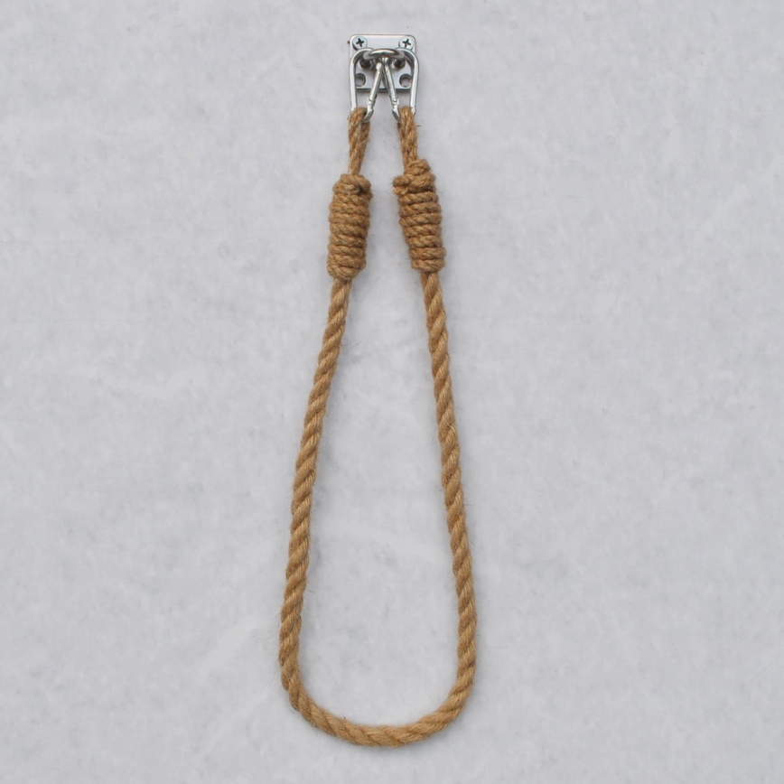 Kök handdukshållare BORURAF 45x12 cm brun