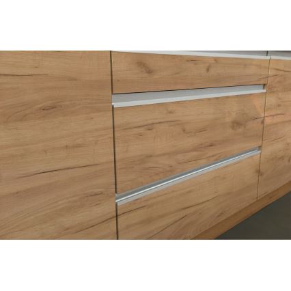 Köksenhet MARINA 180 cm ek craft/blankvit