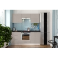 Köksinredning CELESTE 180 cm högblank taupe
