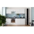 Köksinredning CELESTE 240 cm högblank vit