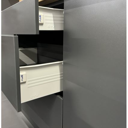 Köksinredning ELISE 240 cm grafit