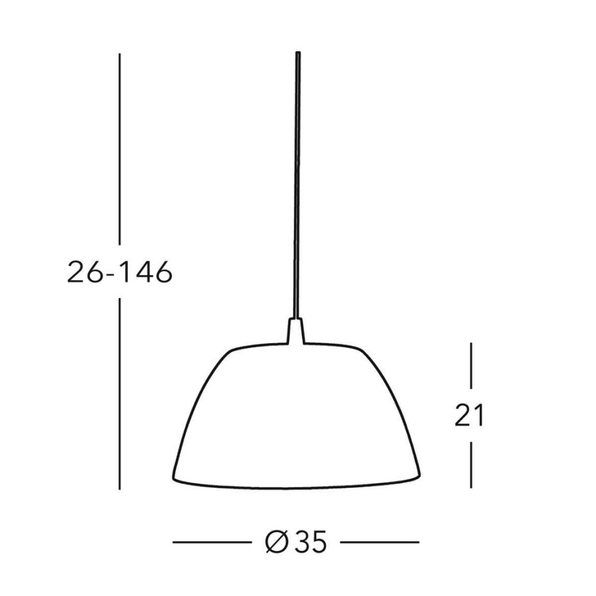 Kolarz 0051.31.6 - Ljuskrona med snöre MALMÖ 1x E27/60W/230V