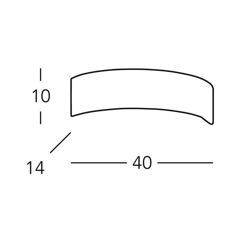 Kolarz 0291.61 - Väggbelysning ARCO 1xG9/48W/230V