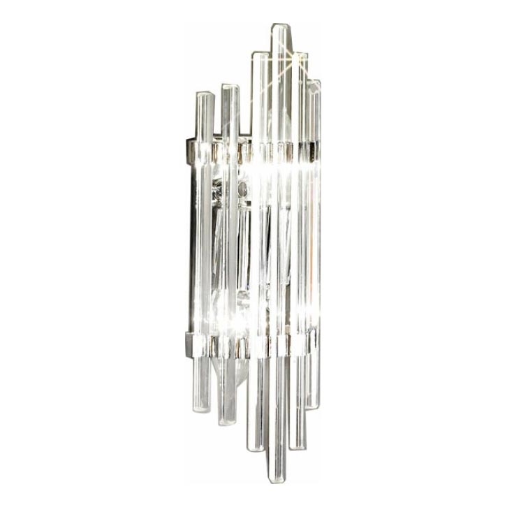 Kolarz 0342.62S.5 - Vägglampa ONTARIO 2xE14/40W/230V 31 cm skinande krom