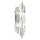 Kolarz 0342.62S.5 - Vägglampa ONTARIO 2xE14/40W/230V 31 cm skinande krom