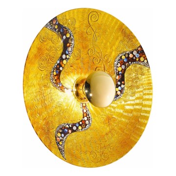 Kolarz 0365.61XL.V1.3 - Vägglampa LUNA 1xE27/100W/230V 24K guld