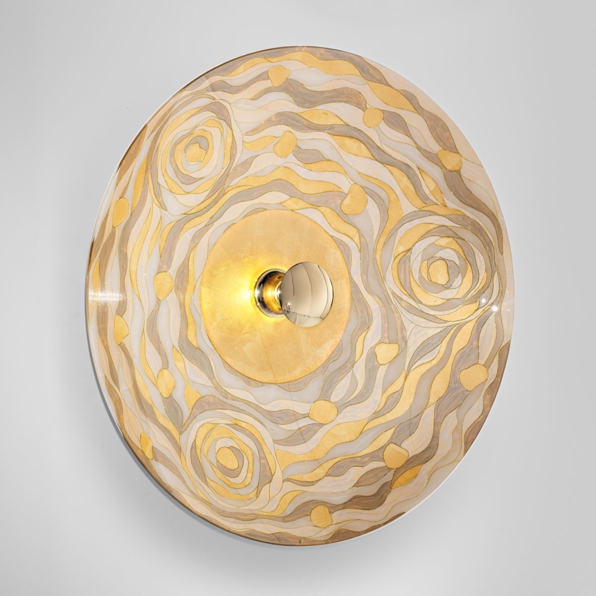 Kolarz 0415.61XL.3.Ch - Vägglampa LUNA 1xE27/100W/230V 24K guld