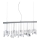 Kolarz 104.85.5 - Kristallkrona med textilsladd STRETTA 5xG9/40W/230V skinande krom