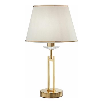 Kolarz 330.71.8C - Bordslampa i kristall IMPERIAL 1xE27/60W/230V guld/beige