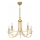 Kolarz 330.85.8C - Ljuskrona i kristal med kedja IMPERIAL 5xE14/60W/230V guld