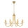 Kolarz 330.88.8C - Ljuskrona i kristal med kedja IMPERIAL 8xE14/60W/230V guld