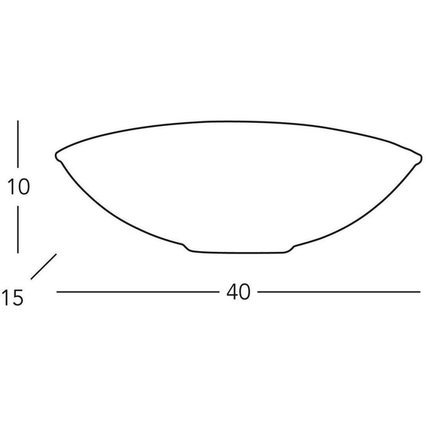 Kolarz 588.65 - Väggbelysning BISQUITT 1x E27/75W/230V