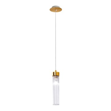 Kolarz 6009.30130 - Ljuskrona med snöre RAGGIO 1xE14/25W/230V 24K guld