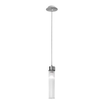 Kolarz 6009.30150 - Ljuskrona med snöre RAGGIO 1xE14/25W/230V silver